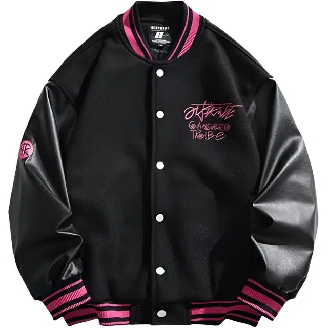 稻草人  潮酷经典时尚百搭痞帅刺绣棒球服 男女同款