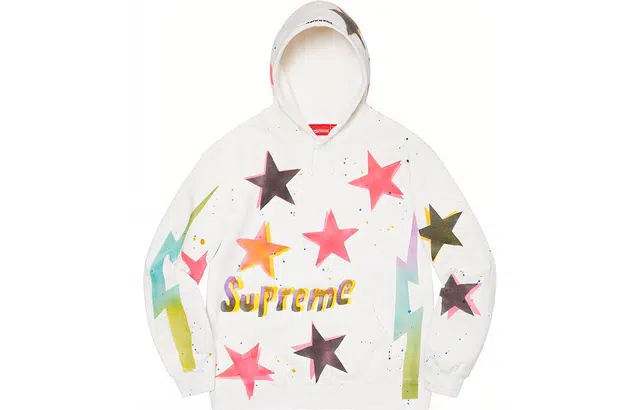 Supreme Week 1 Gonz Stars Hooded Sweatshirt