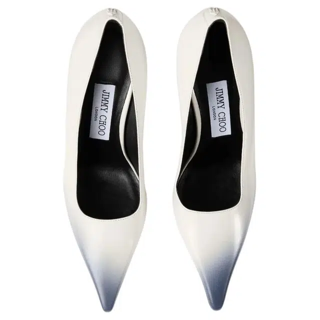 Jimmy Choo Ixia Latte Spazzolato 8cm