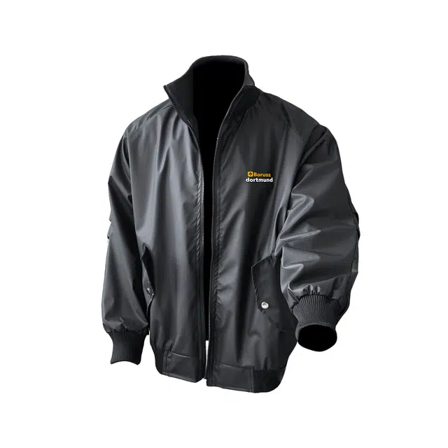 普鲁士多特蒙德 美式机车皮衣高级感痞帅飞行外套宽松立领棒球服皮夹克 男女同款