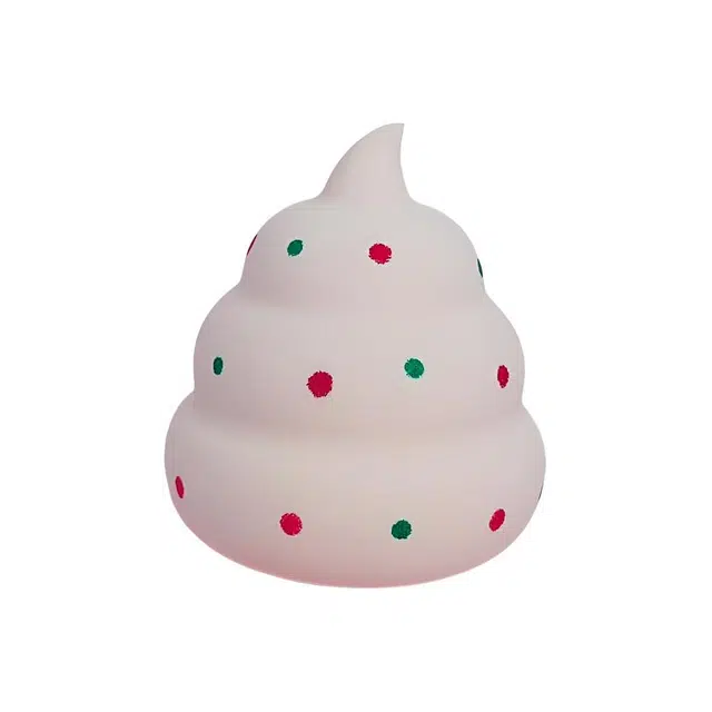 格安诺  渐变色便便粉扑非乳胶泡水变大印花大便美妆蛋 不吃粉打底易上妆