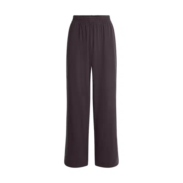 SKIMS FW25 COTTON JERSEY WIDE LEG PANT