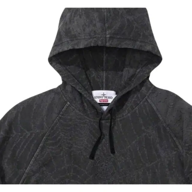 Supreme x STONE ISLAND FW23 WEEK10 HOODED SWEATSHIRT