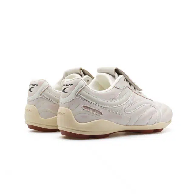 猫与沙发 复古运动 百搭 耐磨轻便 低帮 生活休闲鞋 男女同款 做旧白