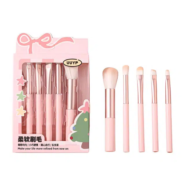 格安诺  便携化妆套刷晕染修容刷子细节眼影刷纤维毛初学者美妆工具 便携修容晕染