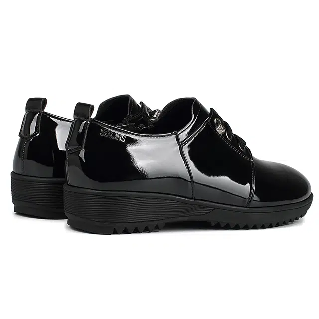 阿比让 二层牛皮 正式气质高级感百搭工作通勤 休闲皮鞋 女