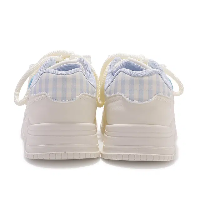 合成革 厚底轻便可爱减龄小众设计 防滑耐磨 低帮 板鞋 女