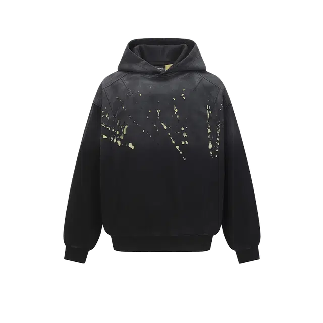 奇迹街区 复古潮牌美式重磅休闲运动套头帽衫连帽卫衣 男女同款