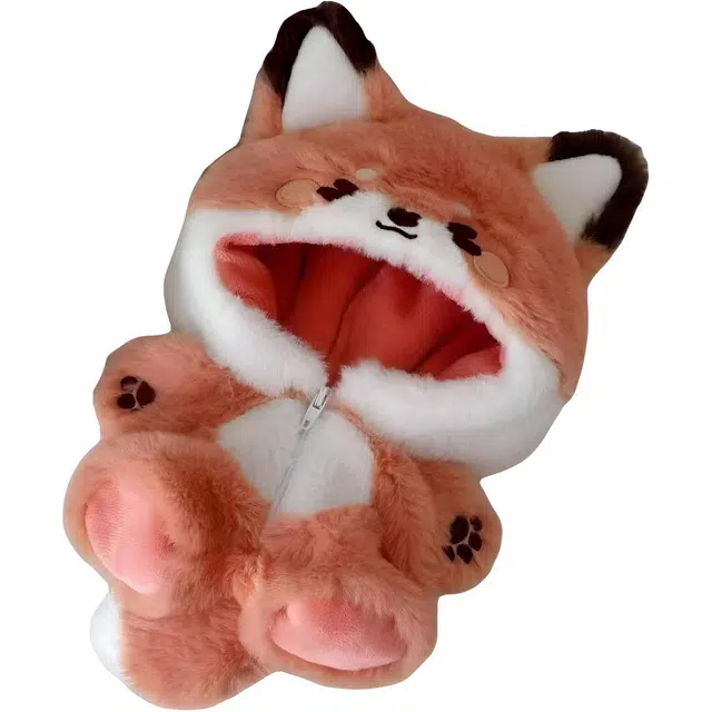 启启 狐狸兔子 可爱呆萌 娃衣着替