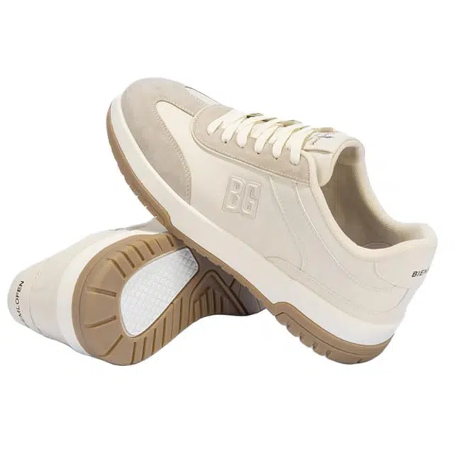 比音勒芬 合成革牛剖层革 静默老钱风穿搭舒适百搭时尚大气气质都市质感基础复古舒适 耐磨 低帮 板鞋 男款