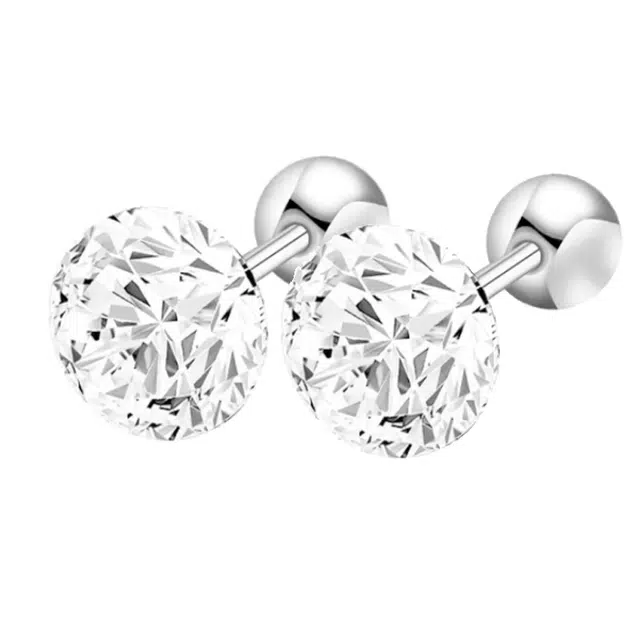 溯源京作 【爆闪款】轻奢高级感 耳蜗耳骨钉日常百搭个性设计  锆石 耳钉 男女同款情侣款