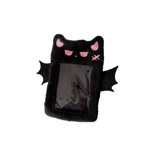 心水好物 小恶魔系列公交卡照片书包背包 聚酯纤维 挂件 男女同款情侣款