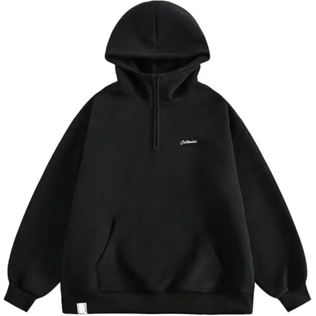 稻草人 潮流美式百搭纯色宽松卫衣 男女同款