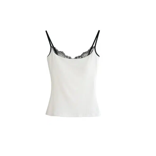 靴下物 蕾丝显瘦纯色简约吊带 女款