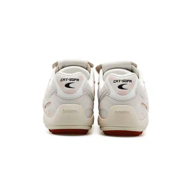 猫与沙发 复古运动 百搭 耐磨轻便 低帮 生活休闲鞋 男女同款 做旧白