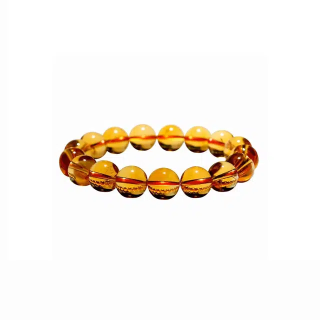 龙弗 招财纳福财运亨通升职加薪财源滚滚财神驾到旺新中式国潮时来运转平安喜乐 时尚轻奢高级感手饰#好运 黄水晶 手串 男女同款情侣款