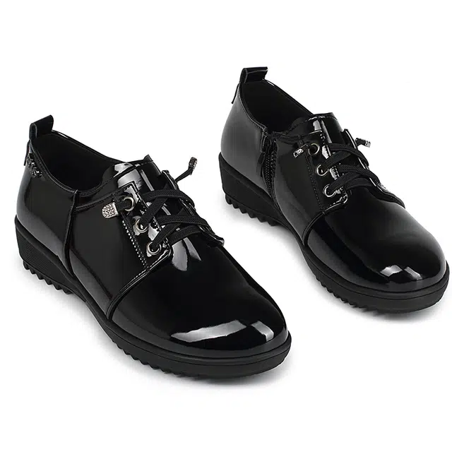 阿比让 二层牛皮 正式气质高级感百搭工作通勤 休闲皮鞋 女