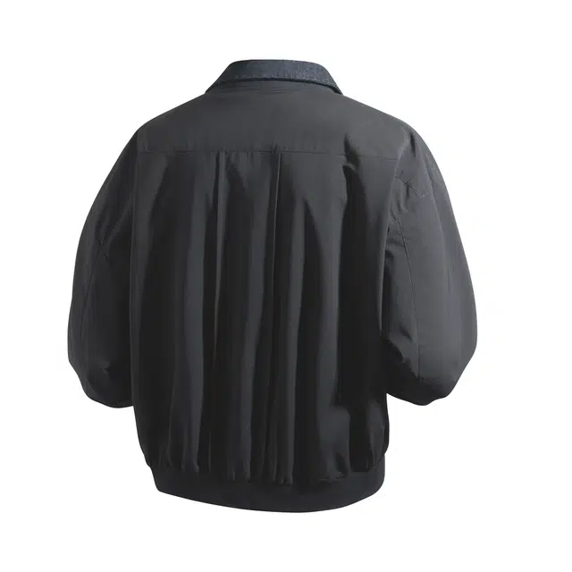 冰飞 美式潮流字母印花学院风无性别宽松休闲百搭设计感日常通勤翻领春秋季长袖夹克 男女同款