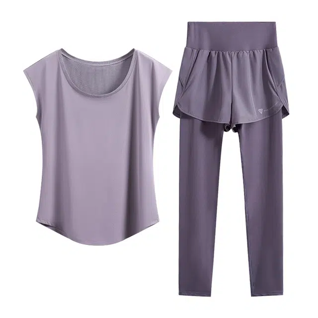 百思绒  跑步训练运动休闲  瑜伽套装  女款