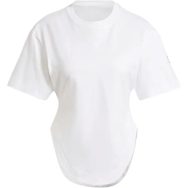 adidas x Stella McCartney Sportswear Curved Hem T-Shirt T