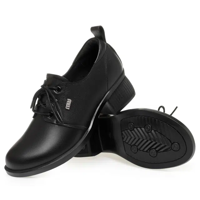 阿比让 二层牛皮 时尚气质优雅柔软舒适百搭个性经典 休闲皮鞋 女