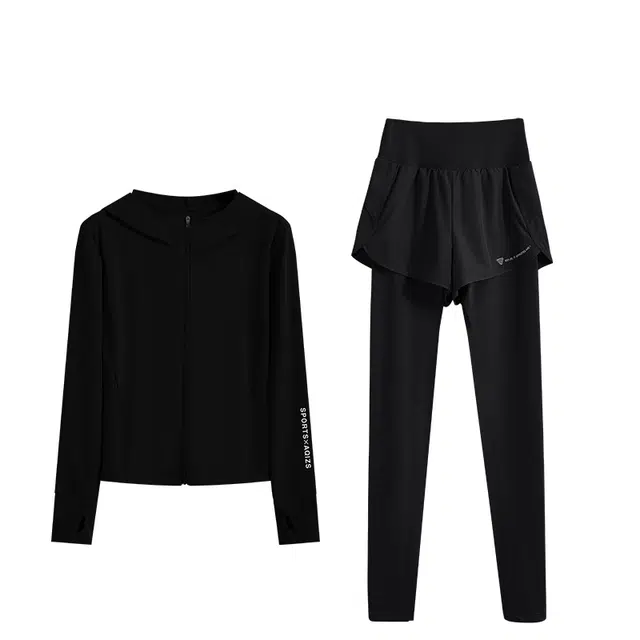 百思绒  舒适跑步训练运动  瑜伽套装  女款