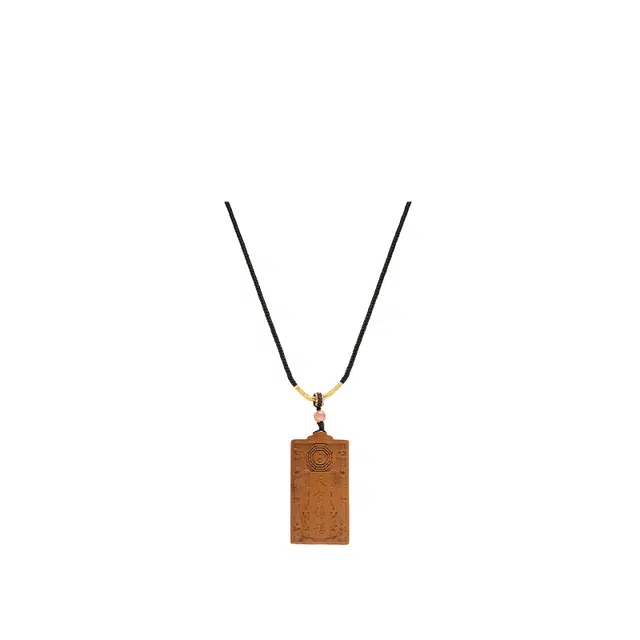 仙园韵 桃木挂牌 桃木 项链 男女同款情侣款