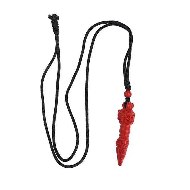 【布达拉宫文创】 布达拉宫 帝王砂宝杵金榜题名吉势运转安康无恙本命年藏式西藏民族风#好运 朱砂 吊坠 男女同款情侣款