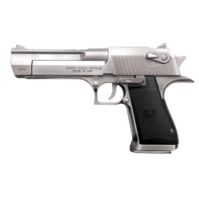 玩顾 沙漠之鹰全金属手拉单发软弹发射器 枪型玩具