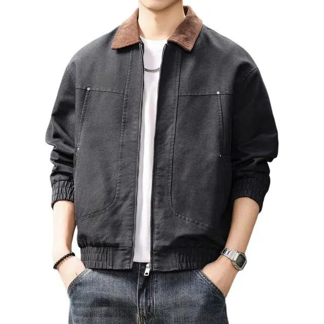 贵色 城市机能工装高街百搭美式飞行员长袖夹克 男女同款