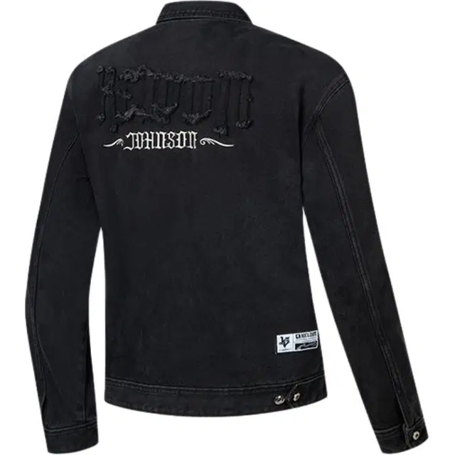 乔丹 篮球系列 字母单排扣翻领长袖牛仔外套 男款