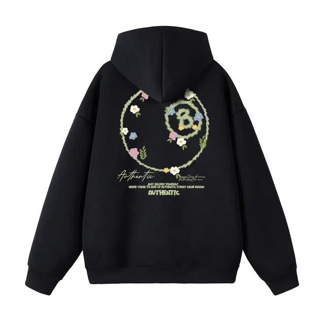 棉基因 早秋街头职场风简约学院风男生帽子高街潮牌经典国潮辣妹韩系女潮男青少年复古男装户外通勤慵懒风基础款打底连帽卫衣 男女同款