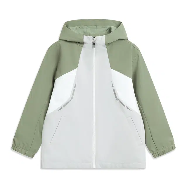 李宁儿童羽绒服 运动生活 时尚潮流系列 三合一防泼水防风保暖耐磨长袖鸭绒 儿童款