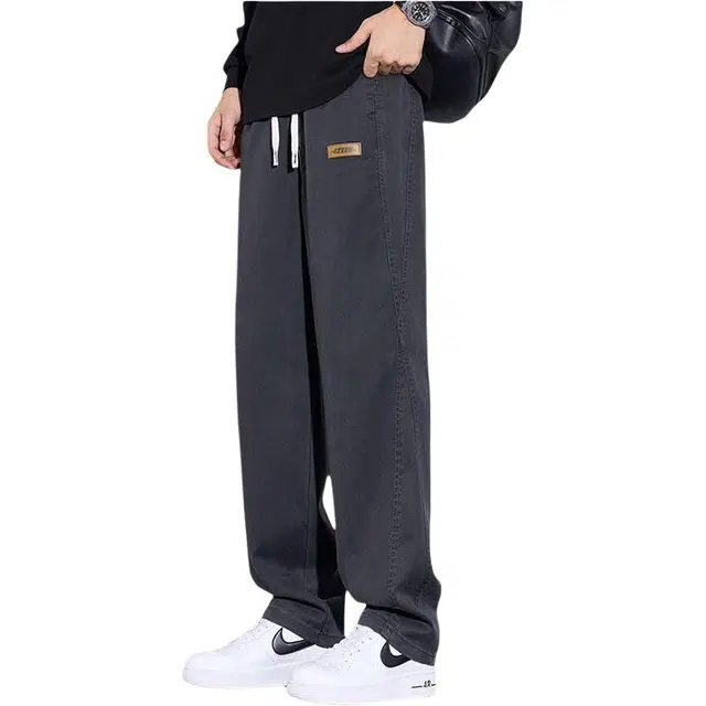 金盾 美式韩版直筒宽松牛仔裤 男款