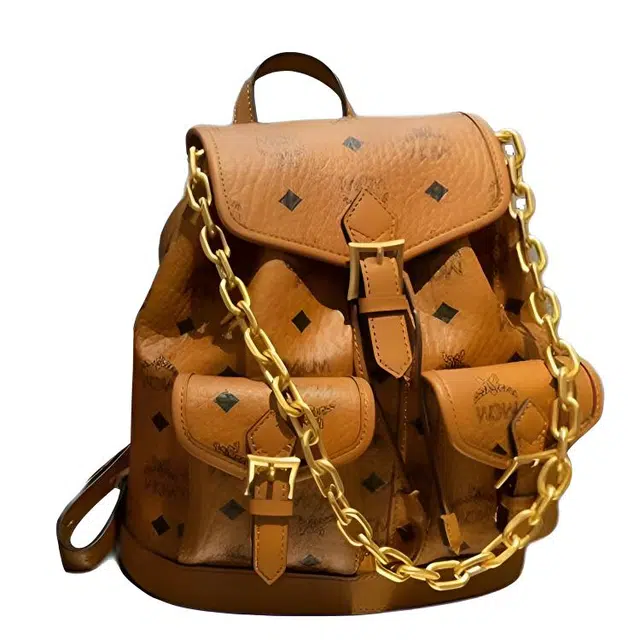 MCM ArenVisetos Mini Backpack Brown