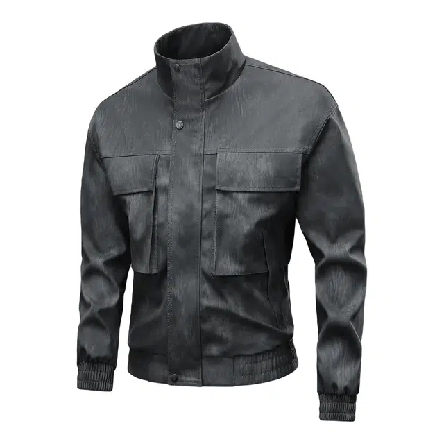 金盾 休闲韩版修身帅气青年工装夹克外套 男款