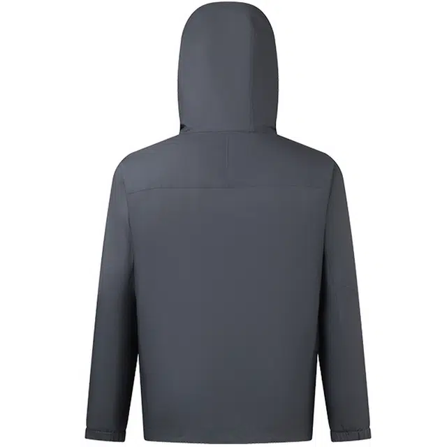 比音勒芬 纯色柔软连帽夹克外套 男款