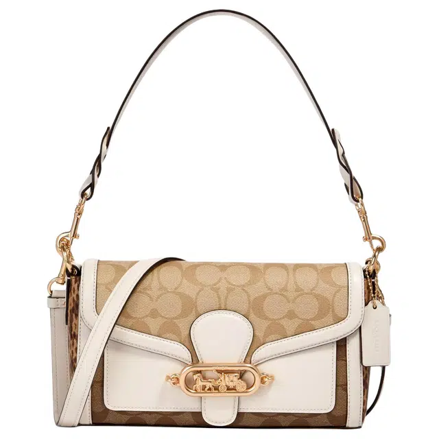 COACH Jade 26 Canvas Leather Satchel