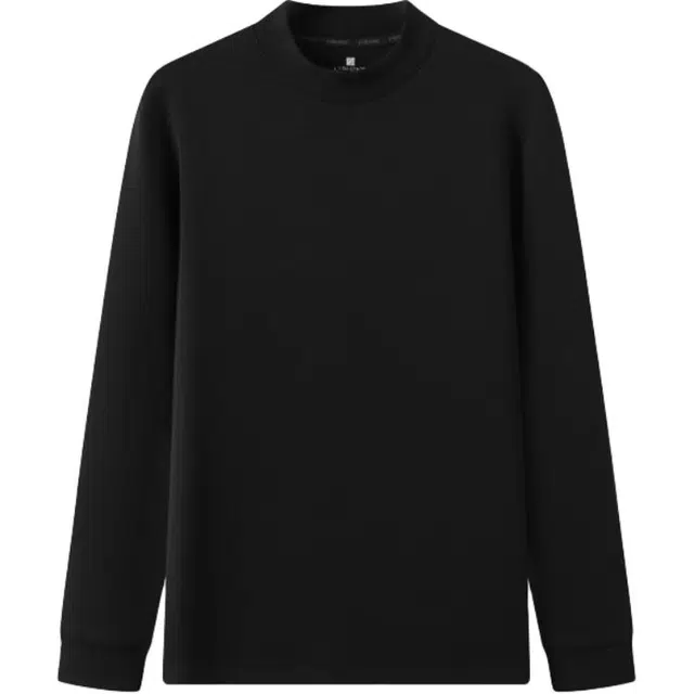 李生制造 李生制造重启假日兰精莫代尔半高领保暖打底衫长袖卫衣 男款