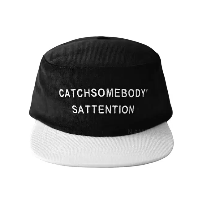 氧气樱桃 韩版字母刺绣拼色秋冬高质感休闲百搭嘻哈平顶 灯芯绒 棒球帽 男女同款情侣款