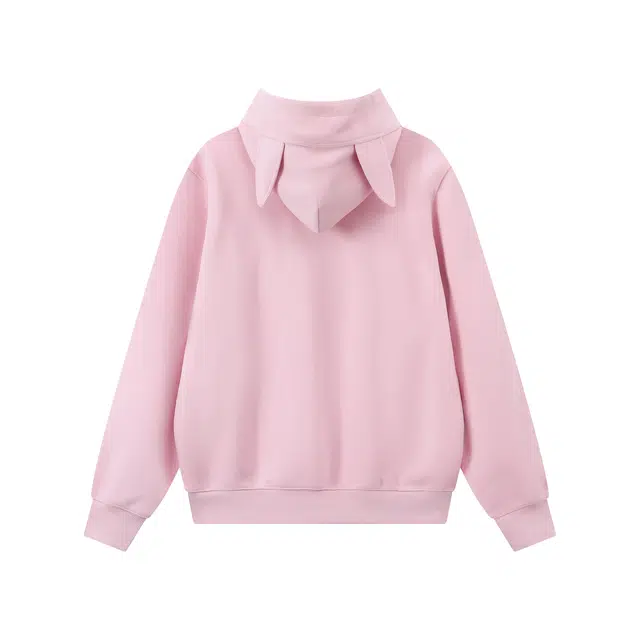 江南先生 可爱狗爪连帽宽松舒适休闲室内情侣卫衣 男女同款