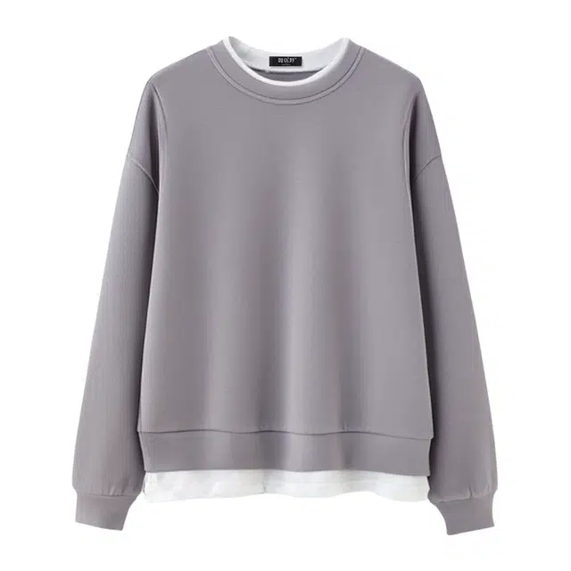 潞优野 简约舒适云柔棉时尚百搭休闲宽松卫衣 女款