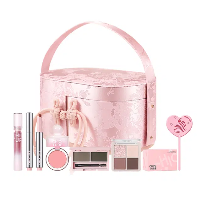 稚优泉 专属告白彩妆礼盒 易上色自然持久哑光雾面清透素颜气色镜面提亮肤色滋润均匀肤色修饰轮廓