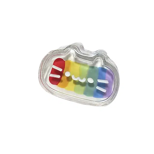 亿嘉爱 彩虹小猫 可爱解压 捏捏乐 按按乐