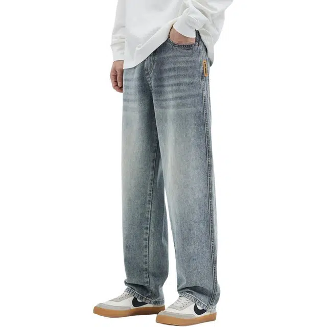 金盾 春秋季百搭时尚简约牛仔裤 男款