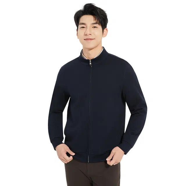 利郎 时尚都市商务休闲秋季卫衣 男款