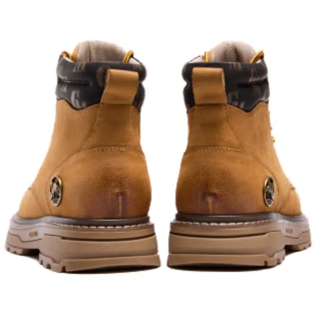 CAMEL Vintage Leather Hiking Boots