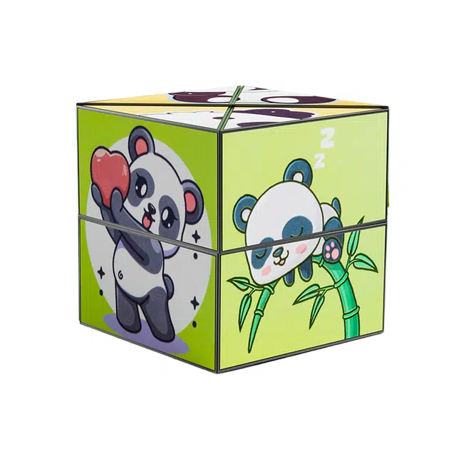 贝贝家 百变无限几何折叠变形积木 解压训练 益智思维 锻炼空间思维 提高专注力  魔方