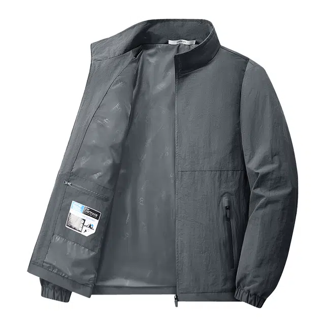 金盾 百搭宽松休闲运动上衣夹克 男款