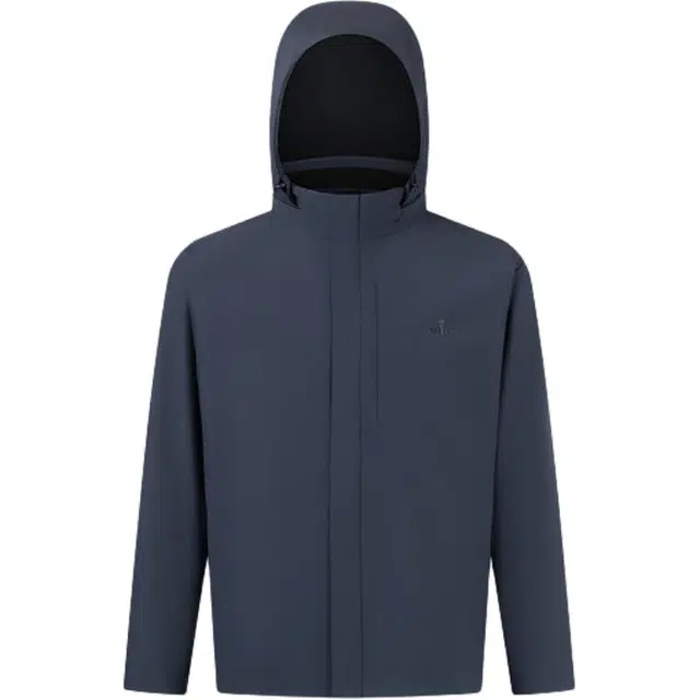 比音勒芬 防水保暖宽松连帽夹克外套 男款